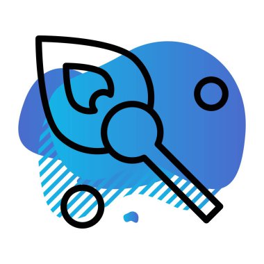  Vektör ateşi Ico, vektör illüstrasyonu