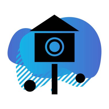  Vektör ikinci kutusu Ico, vektör illüstrasyonu