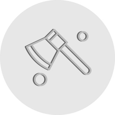  Vektör baltası Ico, vektör illüstrasyonu