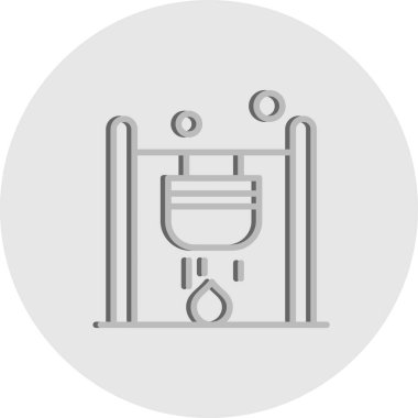  Vektör pişirme Ico, vektör illüstrasyonu
