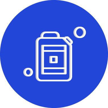 Vektör yakıt deposu Ico, vektör çizimi