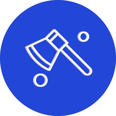  Vektör baltası Ico, vektör illüstrasyonu