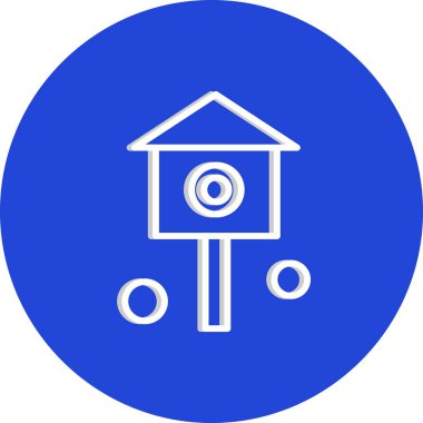  Vektör ikinci kutusu Ico, vektör illüstrasyonu