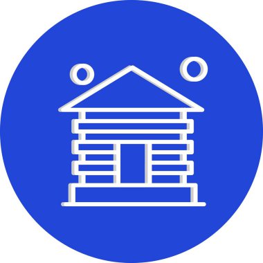 ev simgesi vektör illüstrasyonu