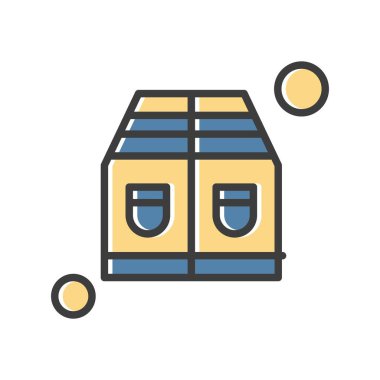  Vektör Ico paketleri, vektör illüstrasyonu