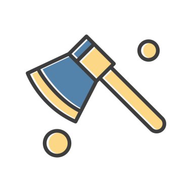  Vektör baltası Ico, vektör illüstrasyonu