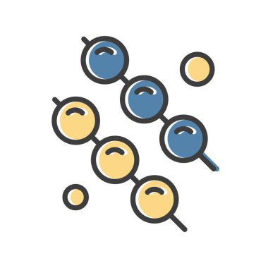 Vektör bbq Ico, vektör illüstrasyonu