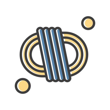  Vektör ipi Ico, vektör illüstrasyonu