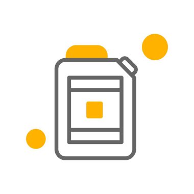 Vektör yakıt deposu Ico, vektör çizimi