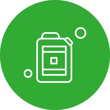 Vektör yakıt deposu Ico, vektör çizimi