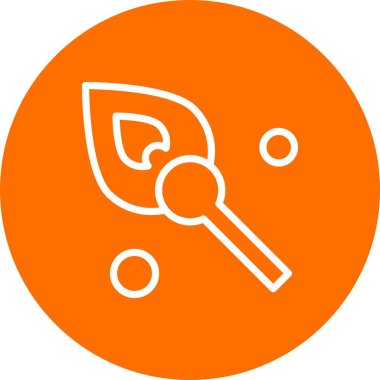  Vektör ateşi Ico, vektör illüstrasyonu