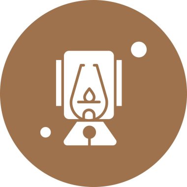 Vektör lambaları Ico, vektör illüstrasyonu