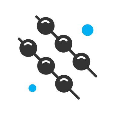 Vektör bbq Ico, vektör illüstrasyonu