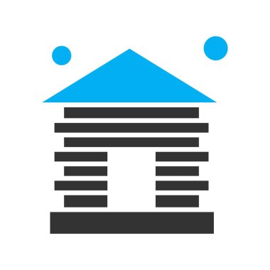 ev simgesi vektör illüstrasyonu