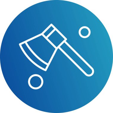  Vektör baltası Ico, vektör illüstrasyonu