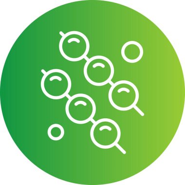 Vektör bbq Ico, vektör illüstrasyonu