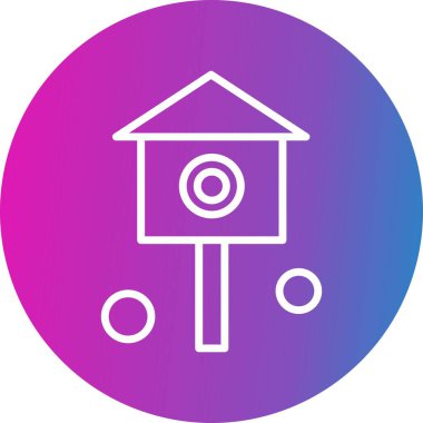  Vektör ikinci kutusu Ico, vektör illüstrasyonu