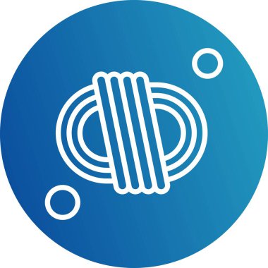  Vektör ipi Ico, vektör illüstrasyonu
