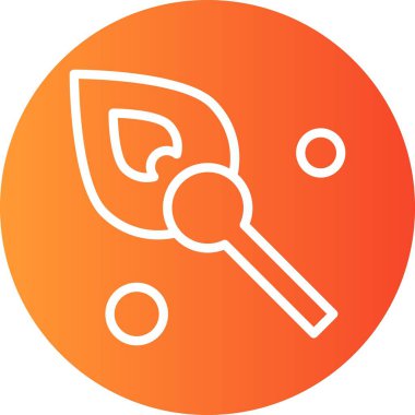  Vektör ateşi Ico, vektör illüstrasyonu