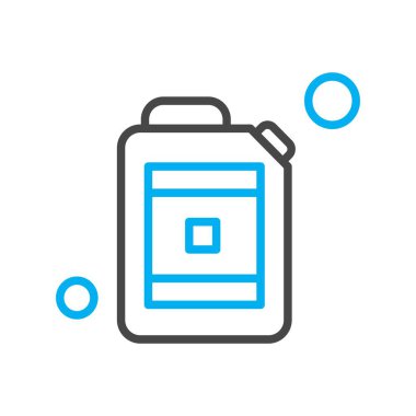Vektör yakıt deposu Ico, vektör çizimi