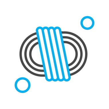  Vektör ipi Ico, vektör illüstrasyonu