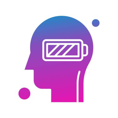 İnsan kafasının vektör illüstrasyonu 