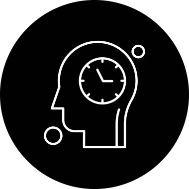 Renkli Vektör Saat Simgesi 