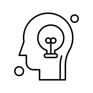  Ampul Simgesi, Vektör illüstrasyonu