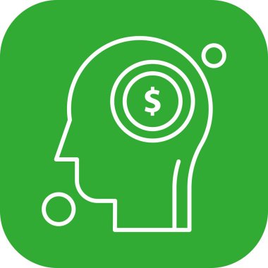 Dolar simgesi vektör illüstrasyonu