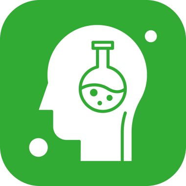  Vektör test tüpü simgesi