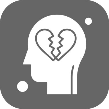 İnsan kafasının vektör illüstrasyonu 