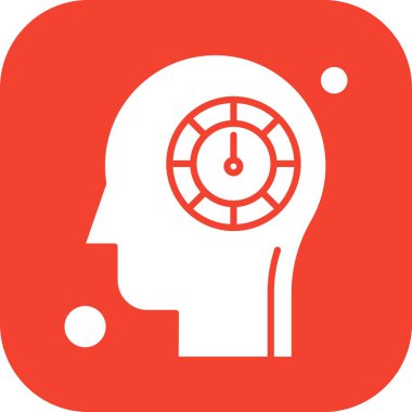 İnsan kafasının vektör illüstrasyonu 