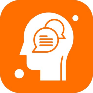 Konuşma balonu vektör çizimi 