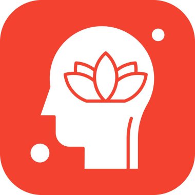 çiçek simgesi vektör illüstrasyonu