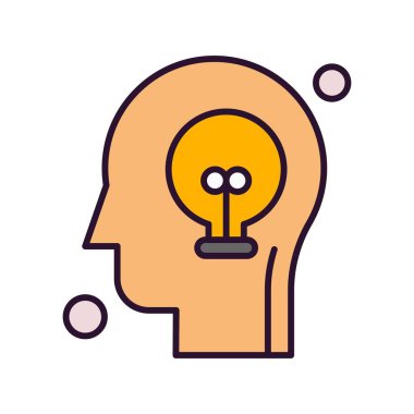  Ampul Simgesi, Vektör illüstrasyonu