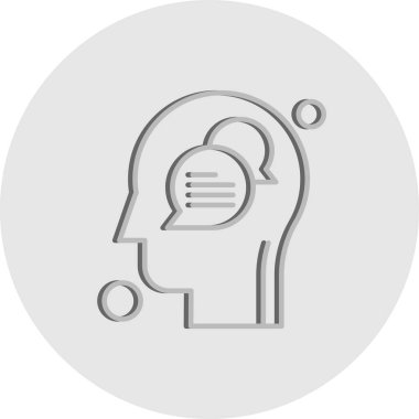 Konuşma balonu vektör çizimi 