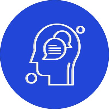 Konuşma balonu vektör çizimi 