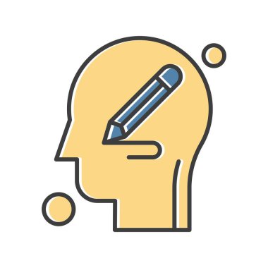  kalem simgesi vektör illüstrasyonu 