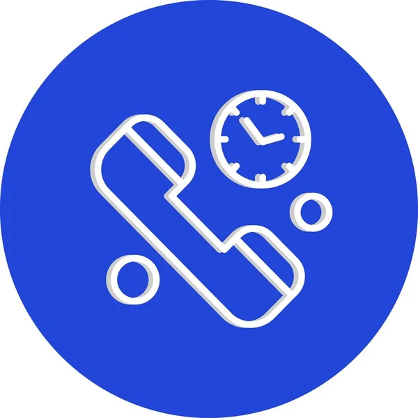 Telefon Wektorowy Ico Ilustracja Wektorowa — Wektor stockowy