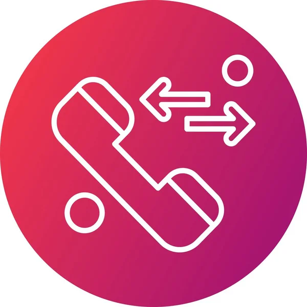 Telefon Wektorowy Ico Ilustracja Wektorowa — Wektor stockowy