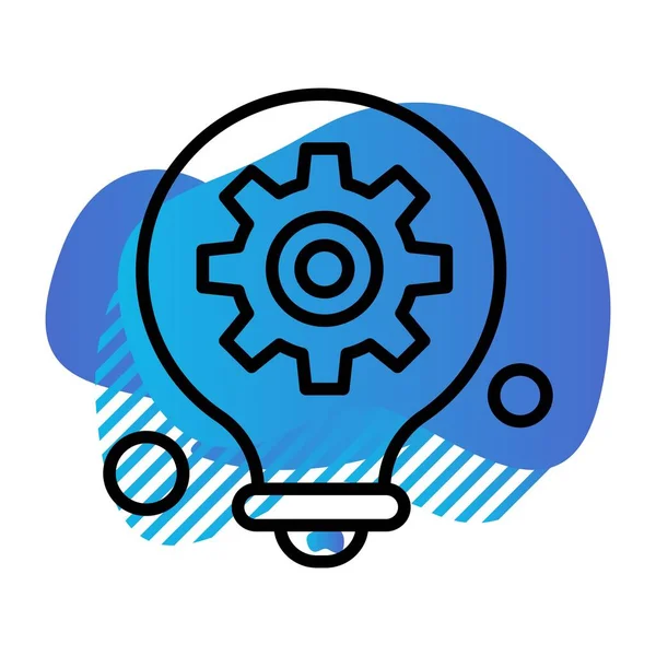  Ampul Simgesi, Vektör illüstrasyonu