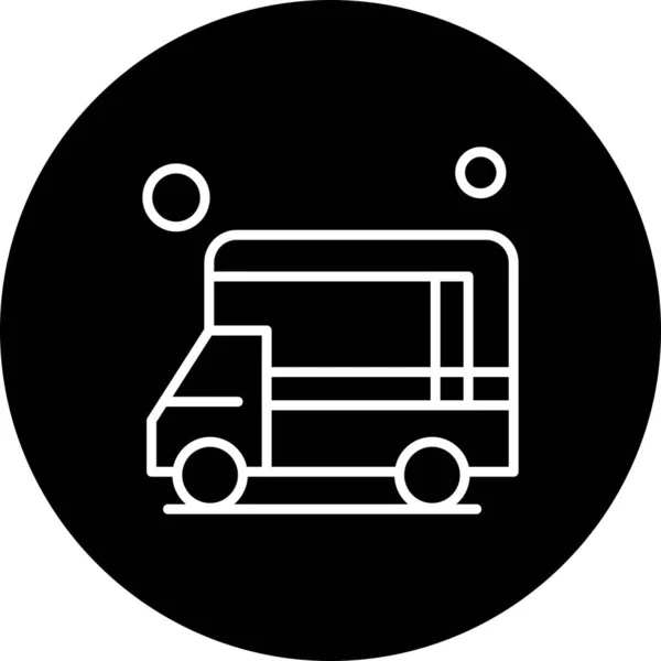 Vector Van Ico Vektorillustration — Stockvektor