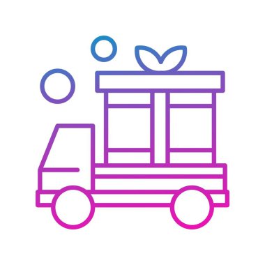 Modern ikon vektör illüstrasyonu, alışveriş kavramı 