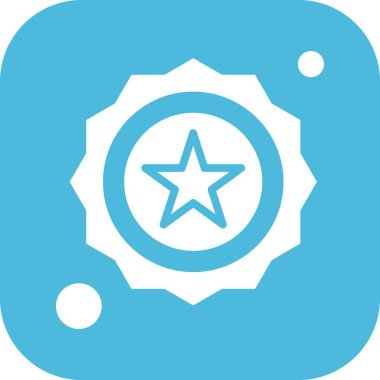 yıldız simgesi vektör illüstrasyonu