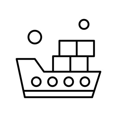 Modern ikon vektör illüstrasyonu, alışveriş kavramı 