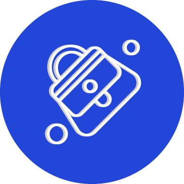 Modern ikon vektör illüstrasyonu, alışveriş kavramı 