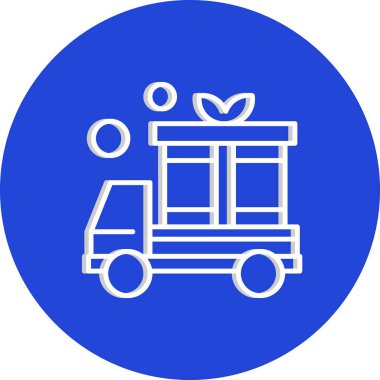 Modern ikon vektör illüstrasyonu, alışveriş kavramı 