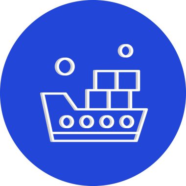 Modern ikon vektör illüstrasyonu, alışveriş kavramı 