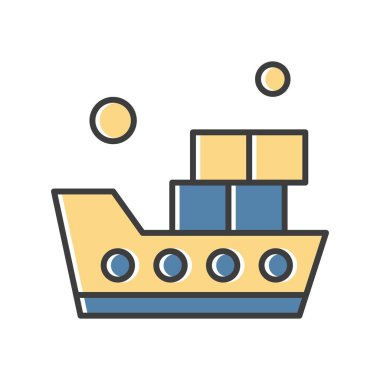 Modern ikon vektör illüstrasyonu, alışveriş kavramı 