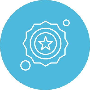 yıldız simgesi vektör illüstrasyonu